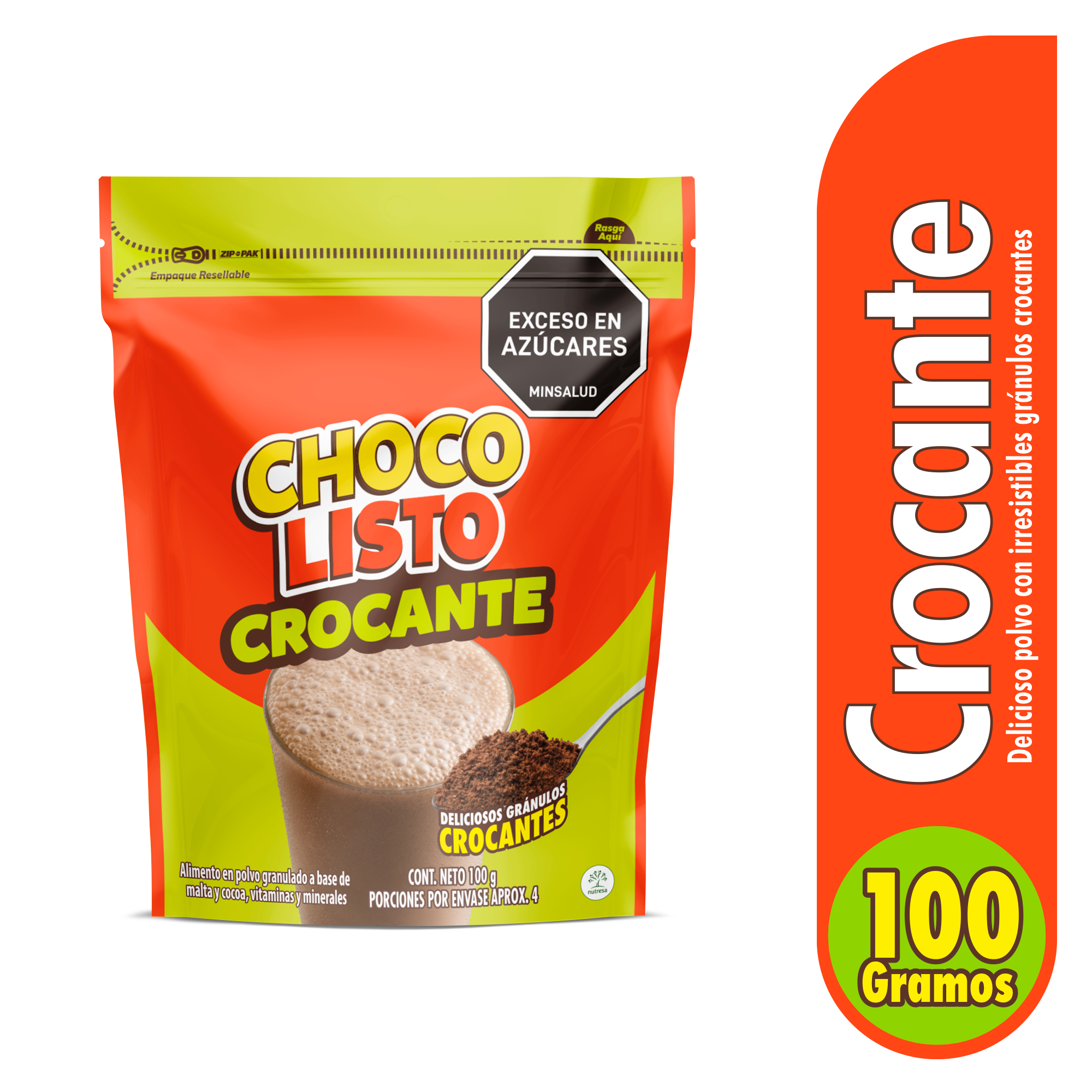 Chocolisto Crocante 100gr