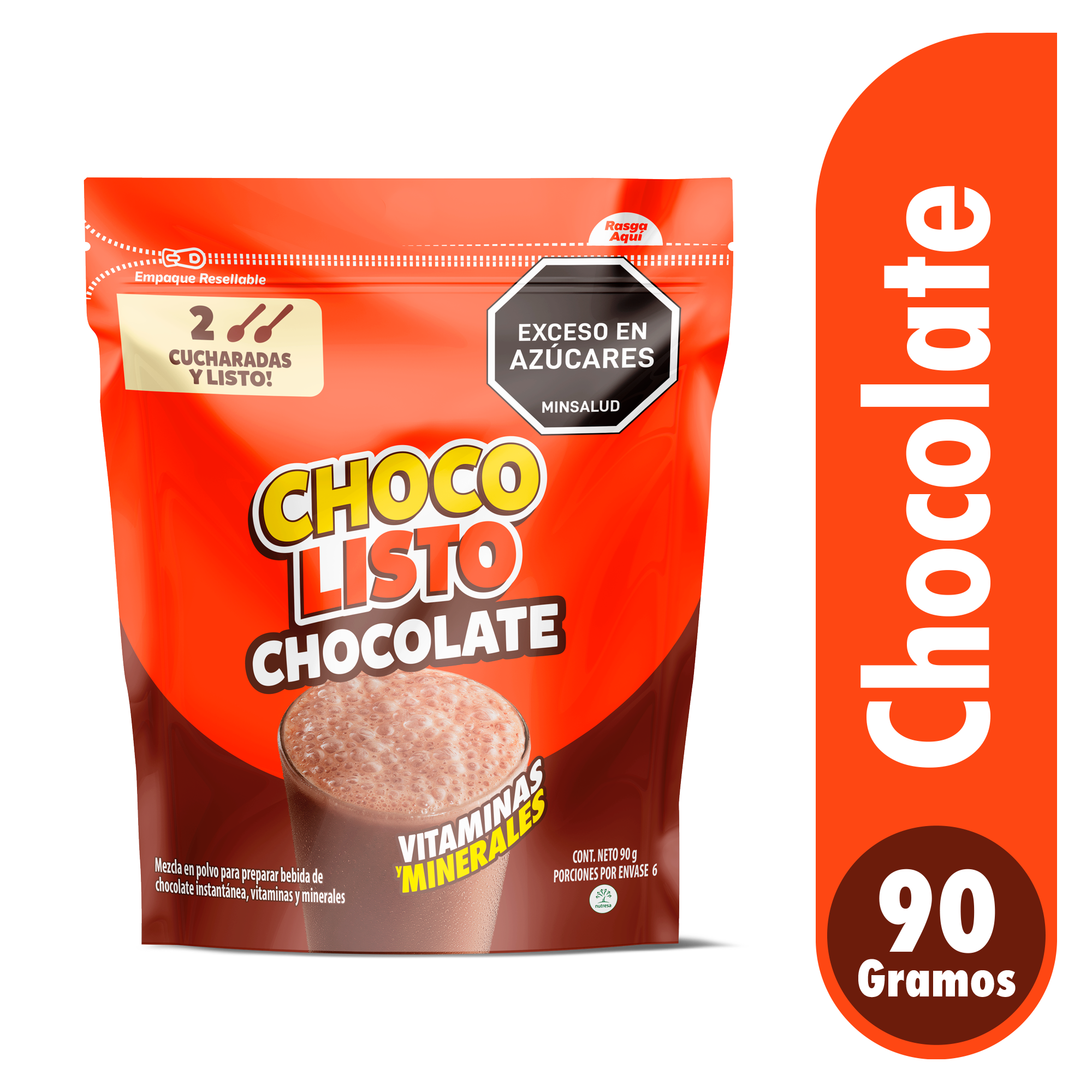 Chocolisto Chocolate 90gr