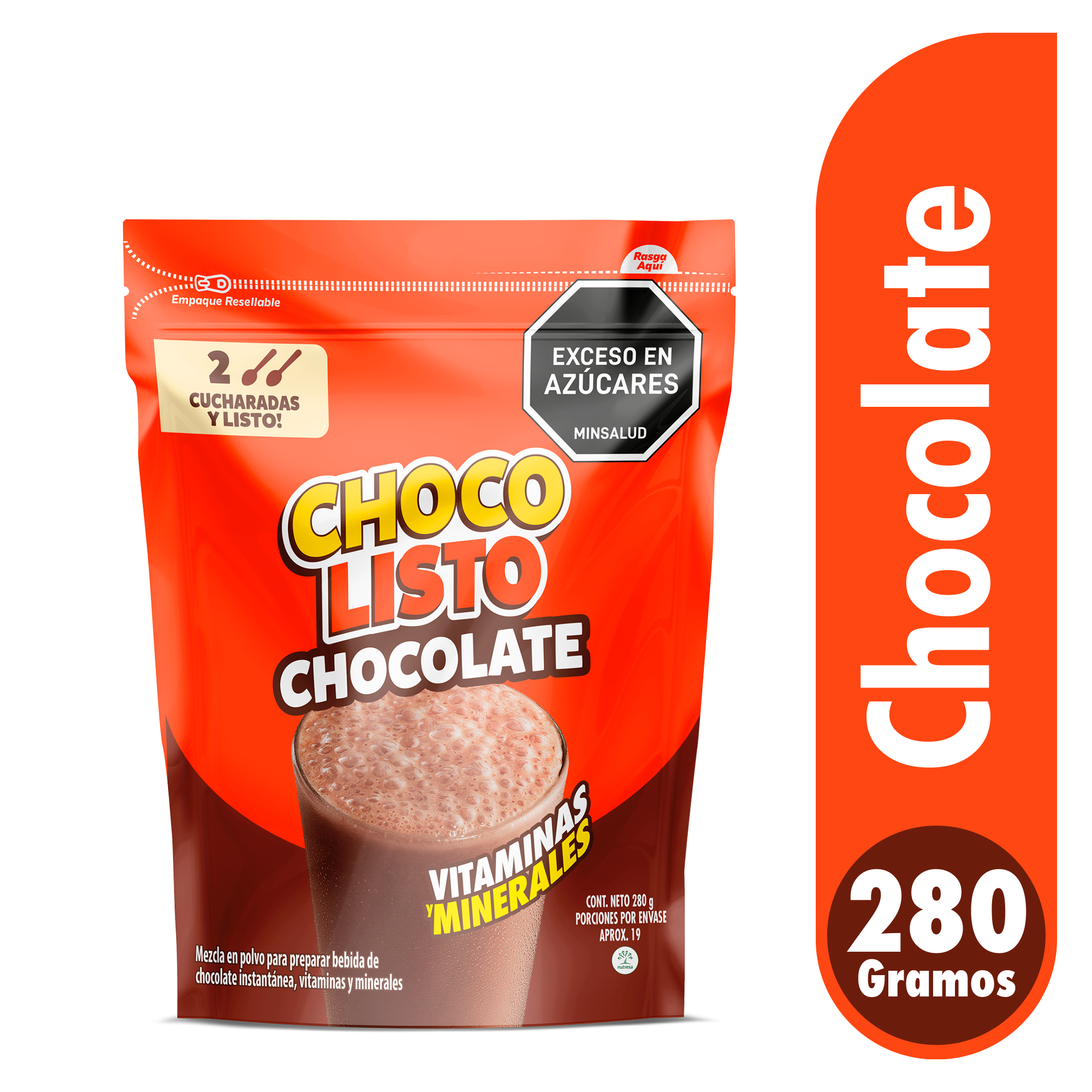 Chocolisto Chocolate 280gr