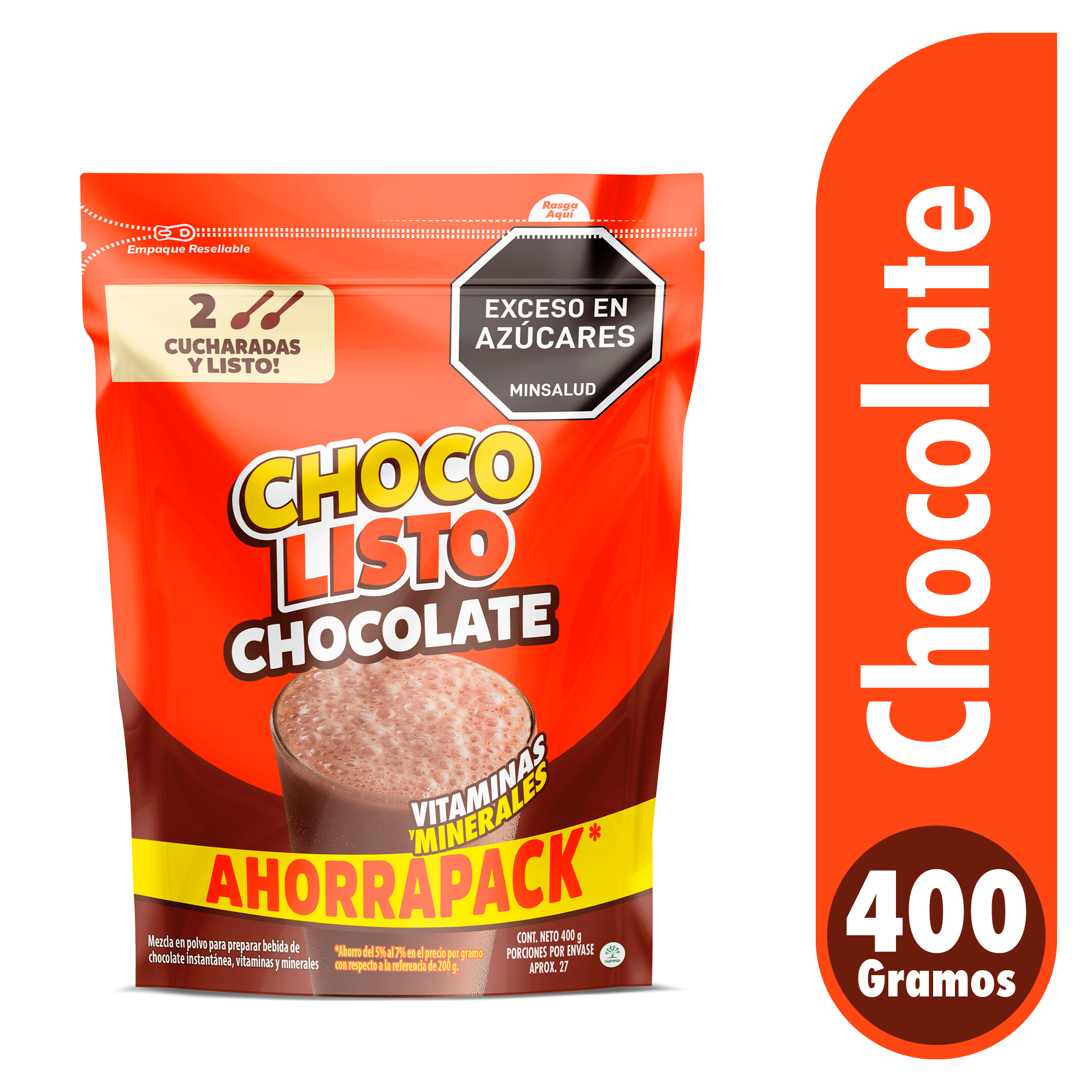 Chocolisto Chocolate 400gr