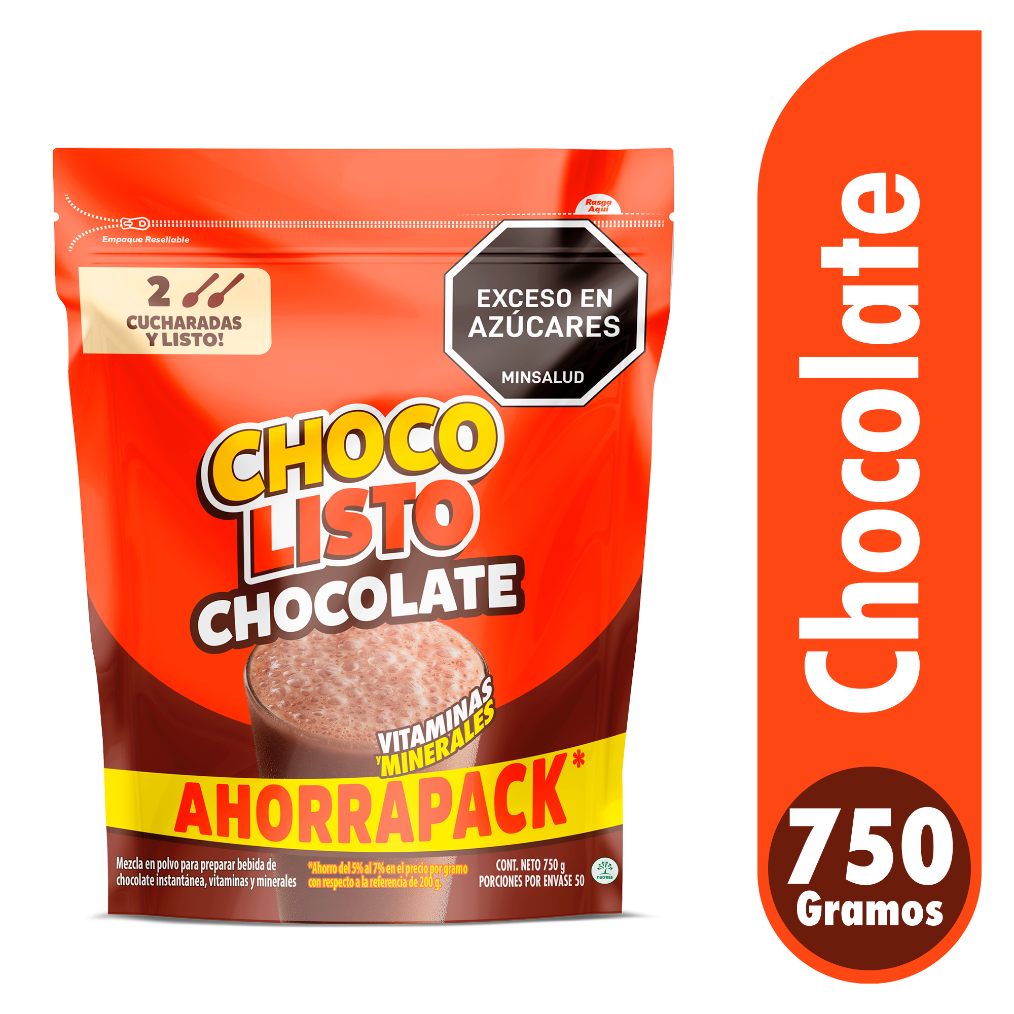 Chocolisto Chocolate 750gr