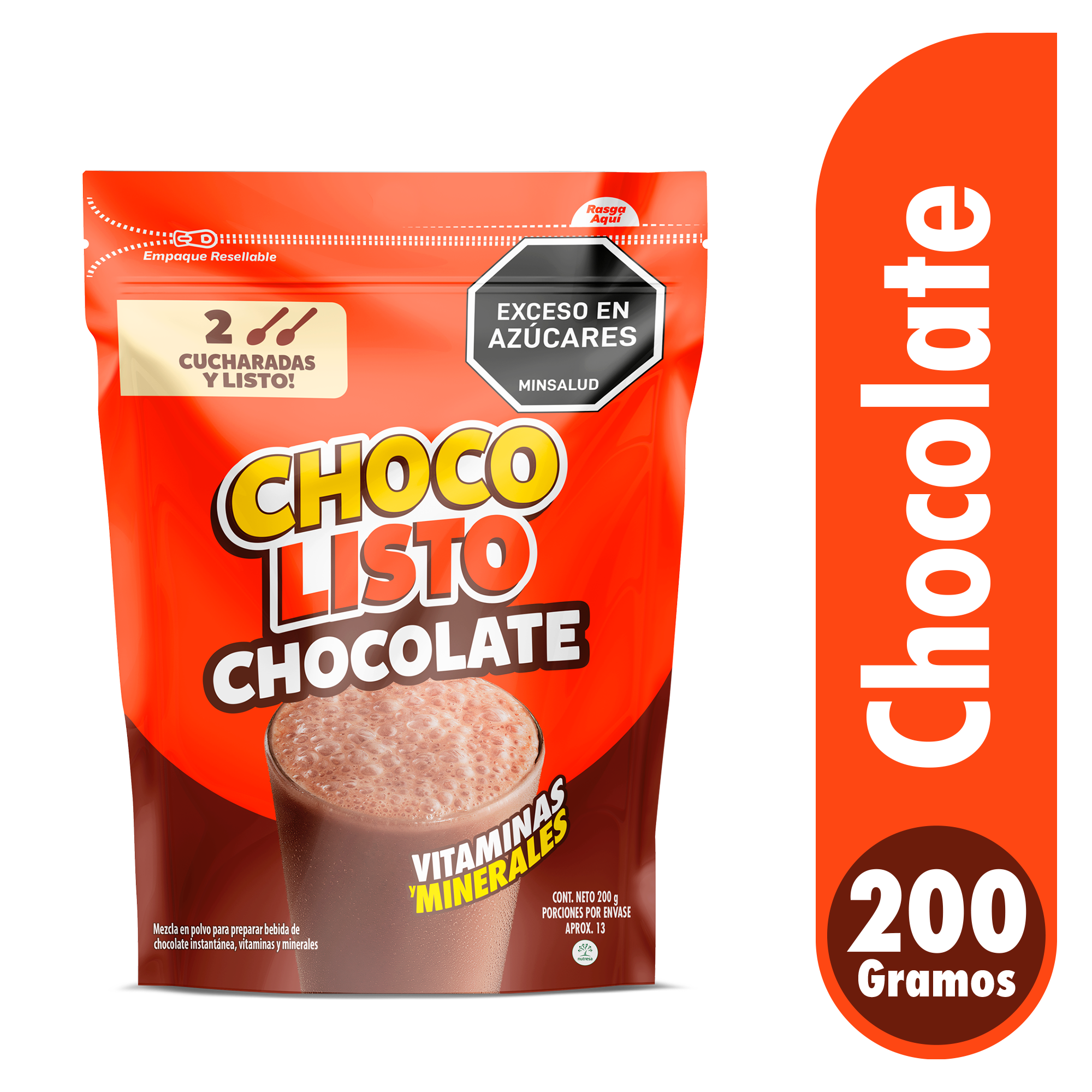 Chocolisto Chocolate 200gr