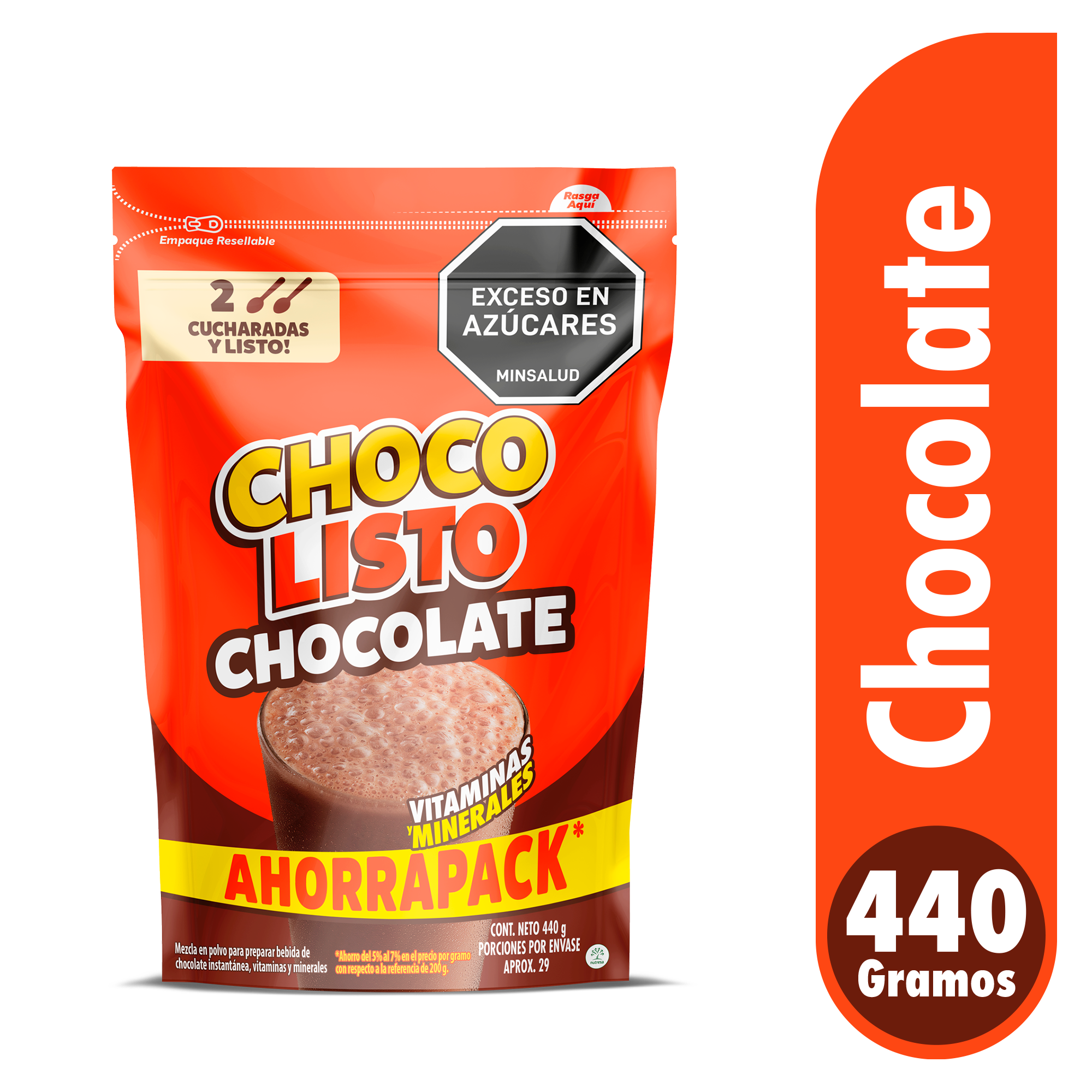 Chocolisto Chocolate 440gr